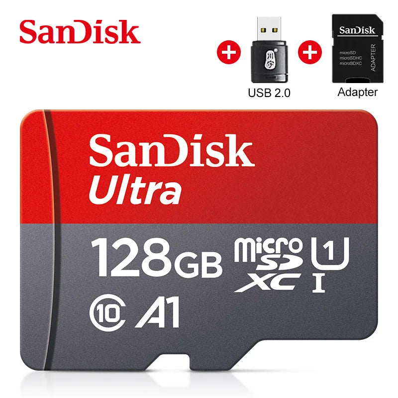 SanDisk 256GB Micro SD Card A1 Class 10 UHS-1 for Smartphone/PC - High-Speed TF Flash Memory