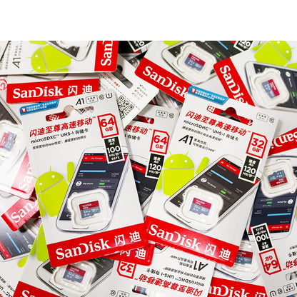 SanDisk 256GB Micro SD Card A1 Class 10 UHS-1 for Smartphone/PC - High-Speed TF Flash Memory