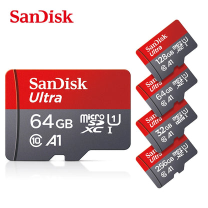 SanDisk 256GB Micro SD Card A1 Class 10 UHS-1 for Smartphone/PC - High-Speed TF Flash Memory