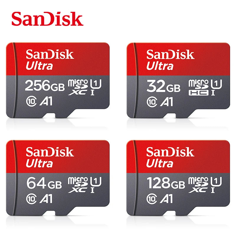 SanDisk 256GB Micro SD Card A1 Class 10 UHS-1 for Smartphone/PC - High-Speed TF Flash Memory